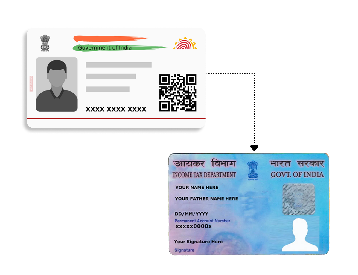 PAN to Masked Aadhaar API